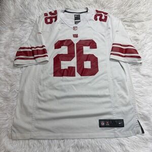 Saquon Barkley Jersey Men XL White Red New York Giants Nike Football Nike